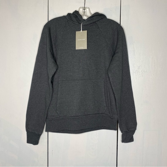 Everlane The Track hoodie size M Organic Cotton NEW - Picture 3 of 11